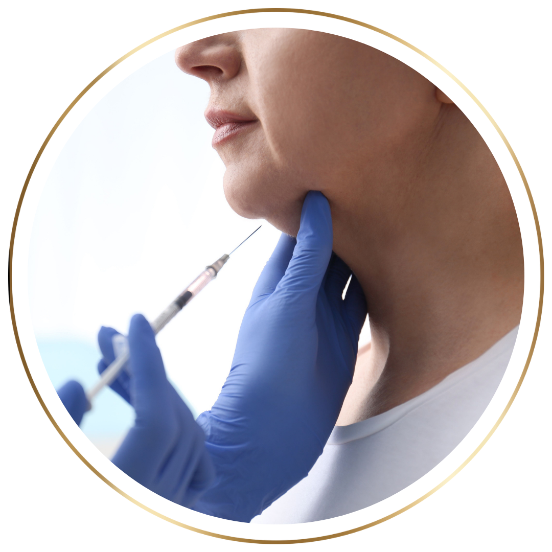 Injections esthétiques Casablanca Injection double menton casablanca Harmonyca casablanca